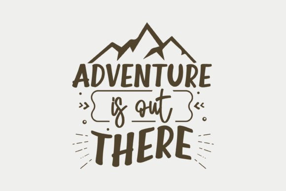 Adventure is out There: A Versatile Camping SVG