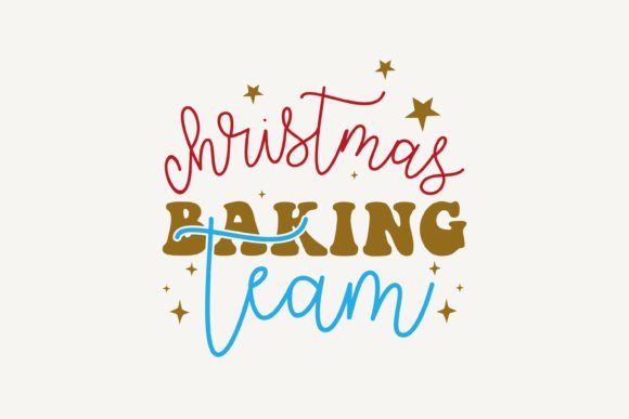 Christmas Baking Team SVG: Perfect for Festive Crafts & Graphics