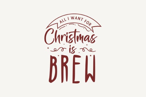 Christmas Brew Graphics: A Perfect Fit for Crafts