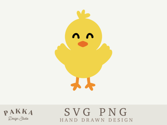 Easter Chick SVG Graphics for Local Business Crafts