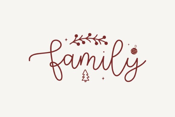 Family,Christmas SVG: A Versatile Graphic for Crafts and Marketing