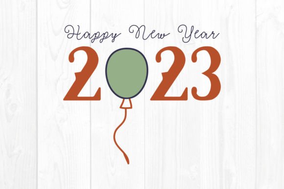 Happy New Year 2023 SVG: A Versatile Graphics Asset for Crafts