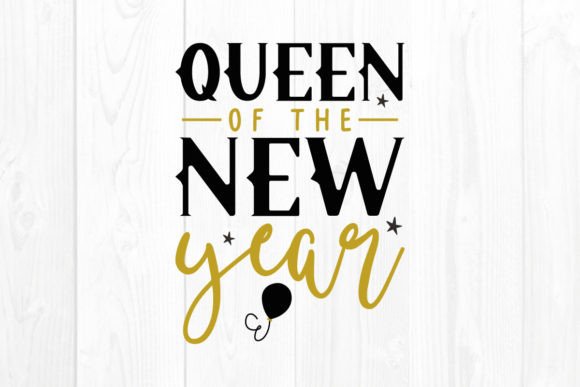 Queen of the New Year: A Versatile SVG for Embroidery