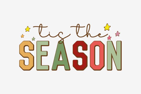Retro Christmas Svg Tis the Season: A Crafts and Graphics Delight