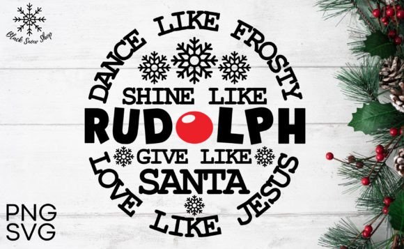 Review: Dance Like Rudolph Christmas Svg for Crafts and Graphics