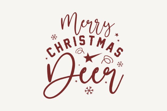 Review: Merry Christmas Deer,Christmas SVG for Creative Crafts