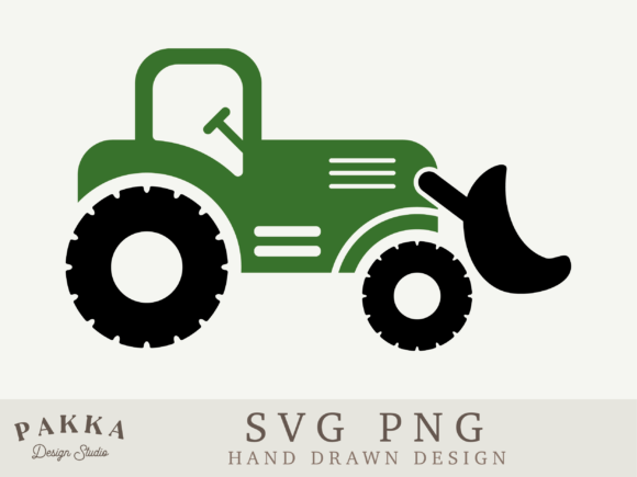 Tractor SVG PNG Sublimation Clip Art for Crafts & Graphics