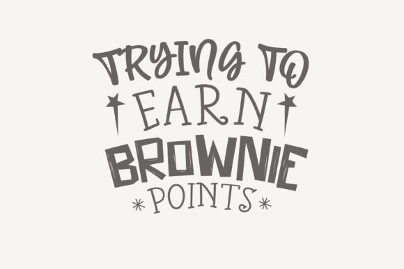 Trying to Earn Brownie Points,Christmas: A Graphics Gem for Crafts